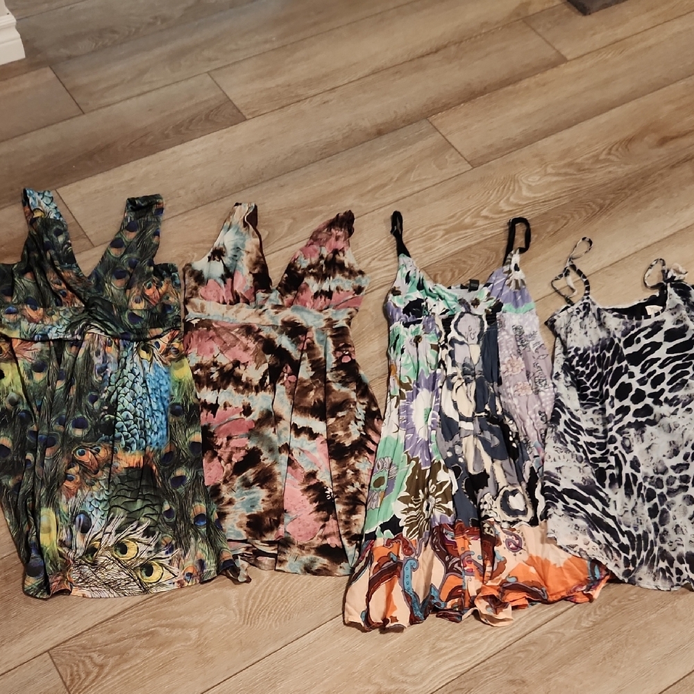 Colorful Patterned Dresses